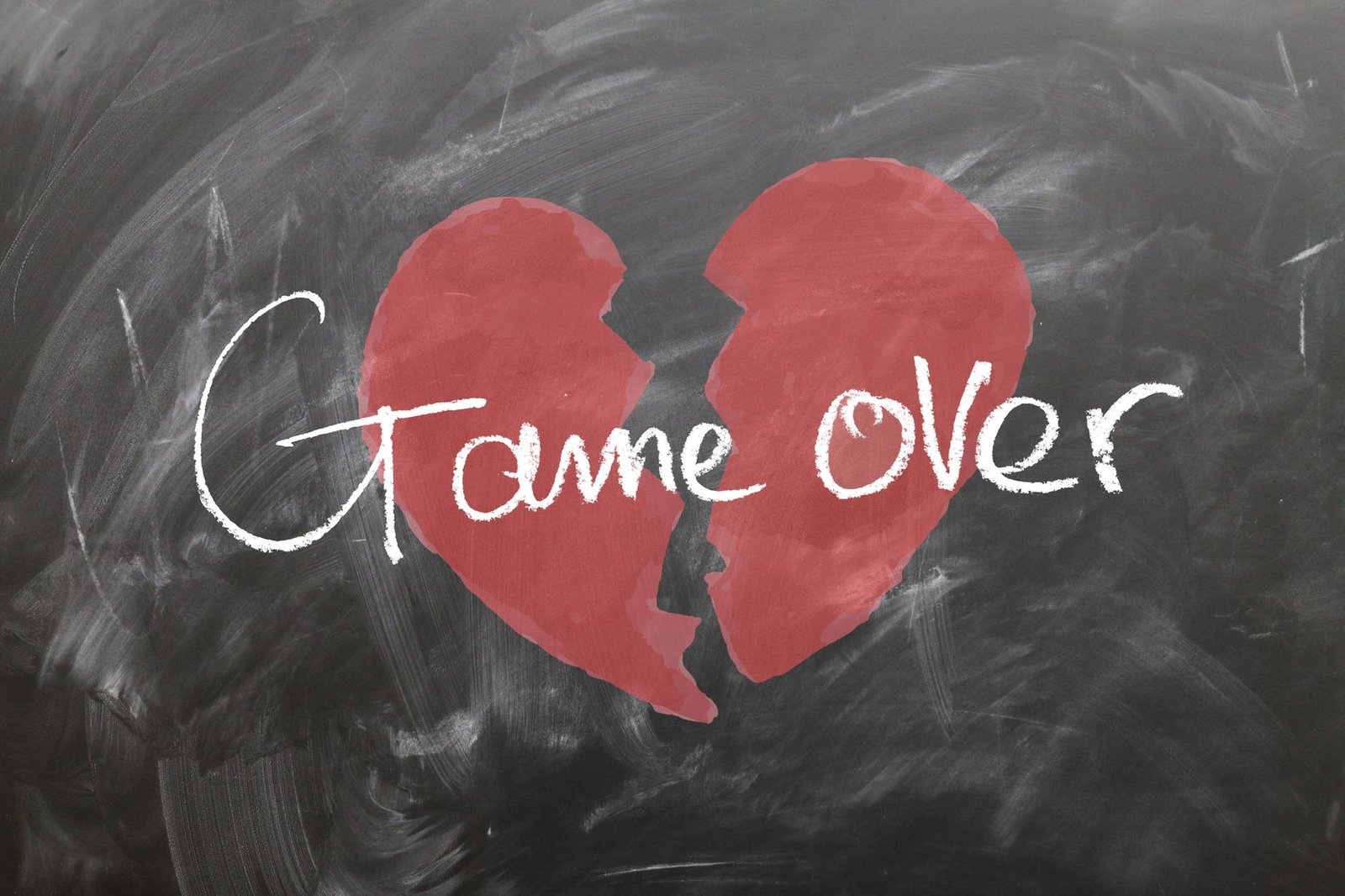 affection board broken broken hearted